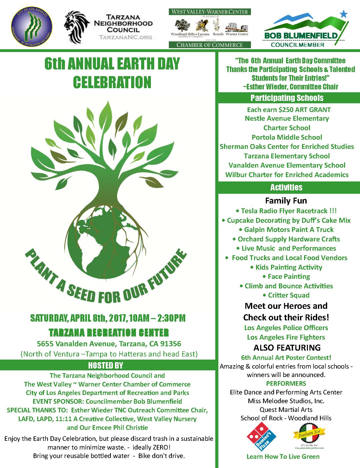 earth day flyer