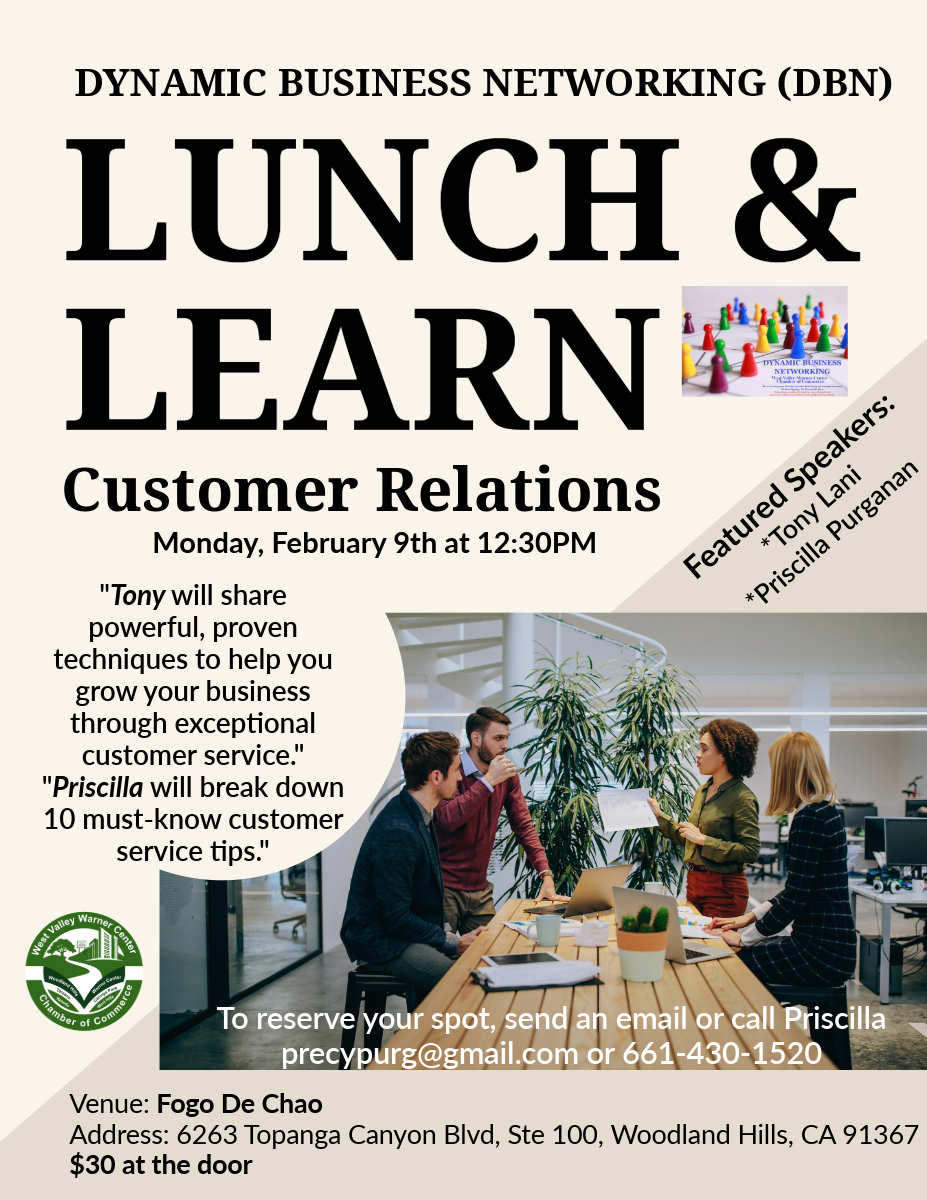 The West Valley~Warner Center Chamber of Commerce