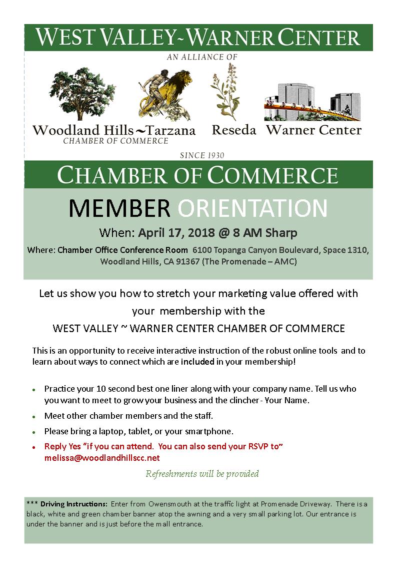 The West Valley~Warner Center Chamber of Commerce