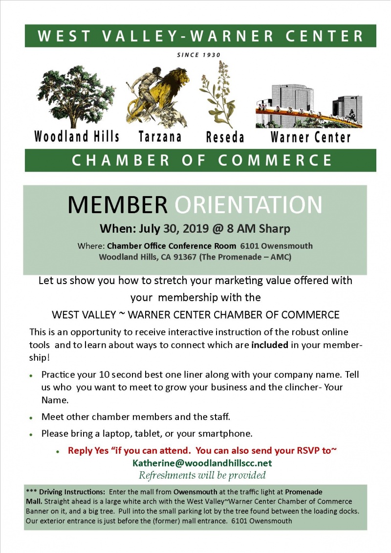 The West Valley~Warner Center Chamber of Commerce